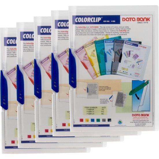 Picture of FOLDER SWIVEL CLIP A4 BLACK