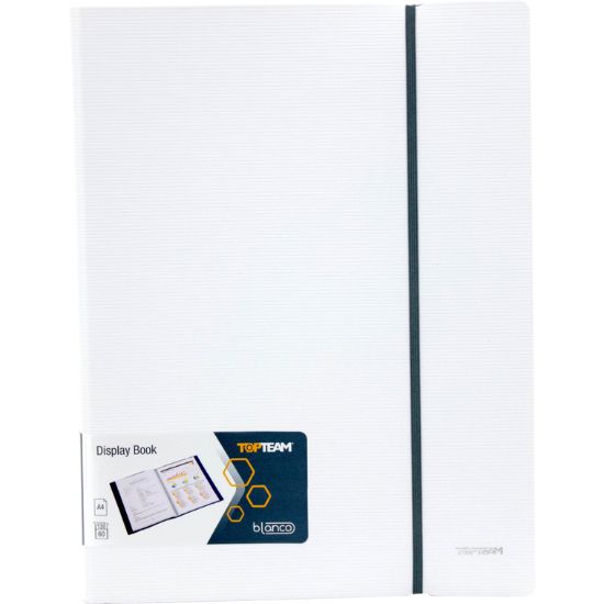 Picture of DISPLAY BOOK A4 W/ELASTIC, 60 Pocket / EA