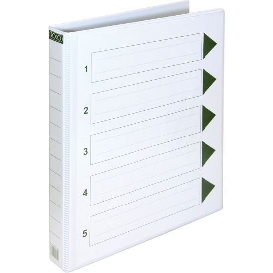 Picture of BINDER VIEW   A4 2D RING   1"     SPINE CAPACITY WHITE / EA