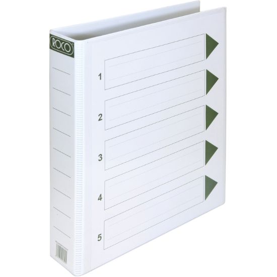 Picture of BINDER VIEW   A4 2D RING   1.5"  SPINE CAPACITY WHITE / EA