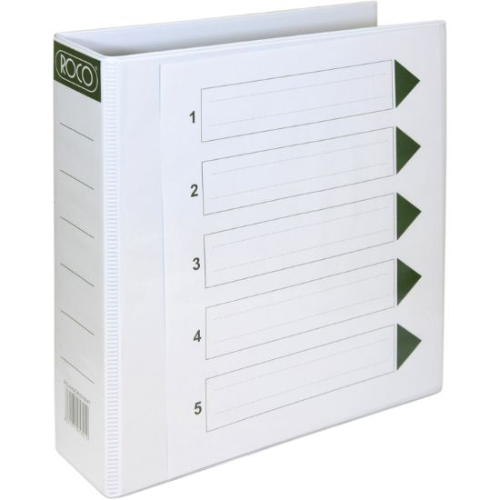 Picture of BINDER VIEW   A4 2D RING   2"     SPINE CAPACITY WHITE / EA