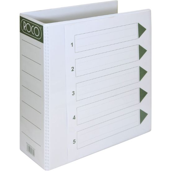 Picture of BINDER VIEW   A4 2D RING   2.5"  SPINE CAPACITY WHITE / EA