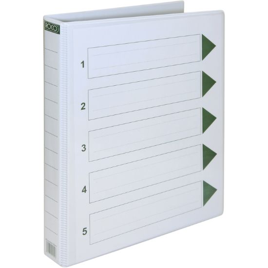 Picture of BINDER VIEW   A4 3D RING   1"     SPINE CAPACITY WHITE / EA