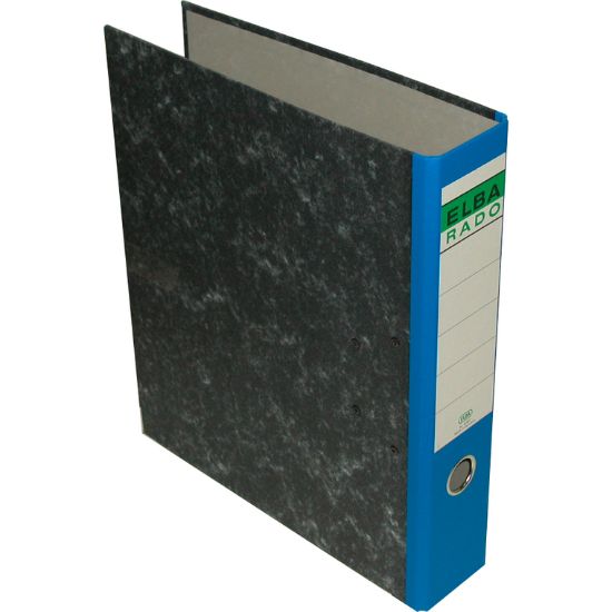 Picture of BOX FILE ELBA  F4 , 7.50CM  PRESSBOARD TYPE, BLUE / EA