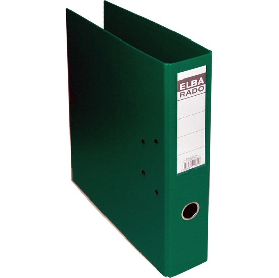 Picture of FILE BOX 2S-PLASTIC F4 7.5 CM GERMANY - GREEN / EA