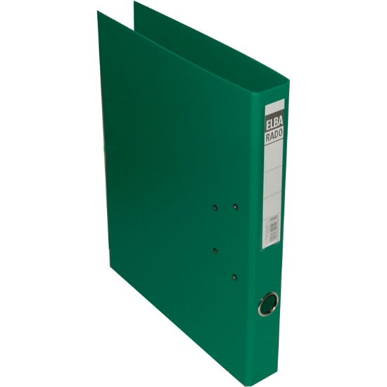 Picture of FILE BOX 2S-PLASTIC F4 5 CM GERMANY GREEN / EA