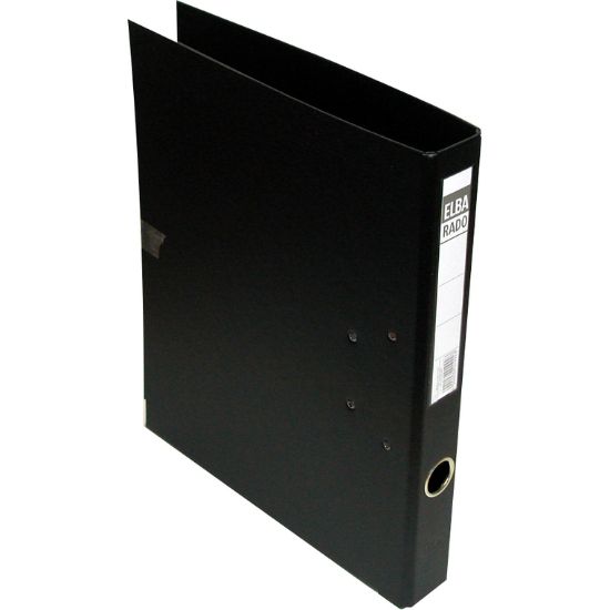 Picture of FILE BOX 2S-PLASTIC F4 5 CM GERMANY BLACK / EA