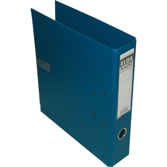 Picture of FILE BOX 2S-PLASTIC A4 7.5 CM GERMANY - BLUE / EA