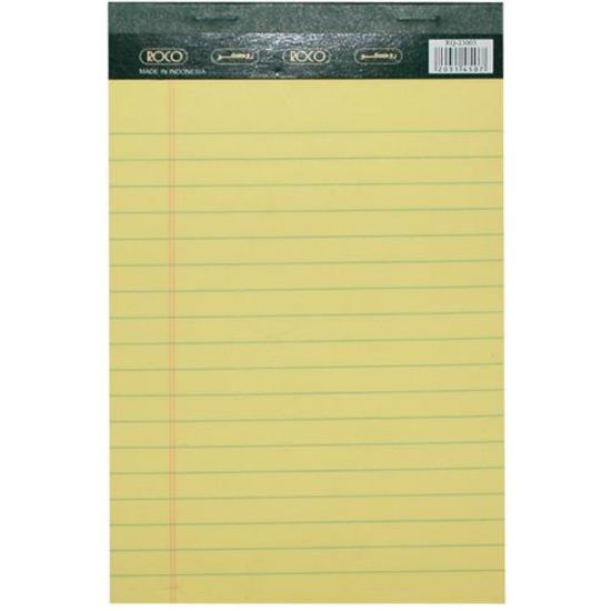 Picture of WRITING PAD YELLOW SIZE 5X8" 40 SHTS , SMALL / EA