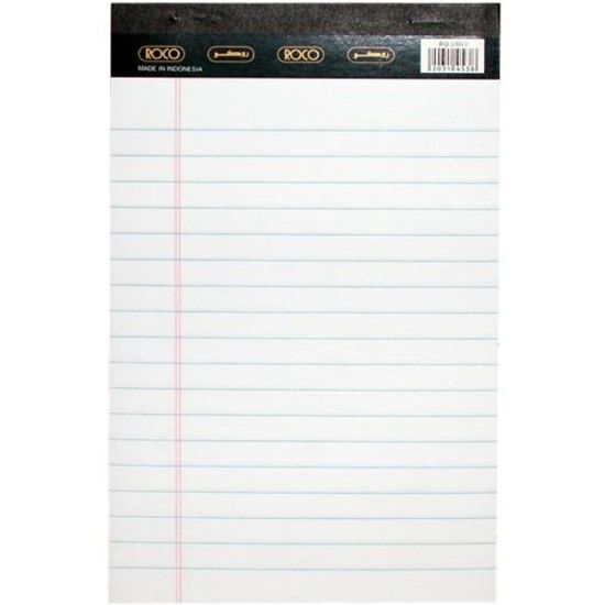 Picture of WRITING PAD WHITE  SIZE 5X8"  50 SHEETS , SMALL / EA