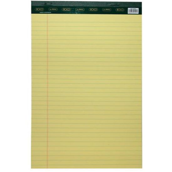Picture of PAD WRITING YELLOW 40SHT F4 / EA
