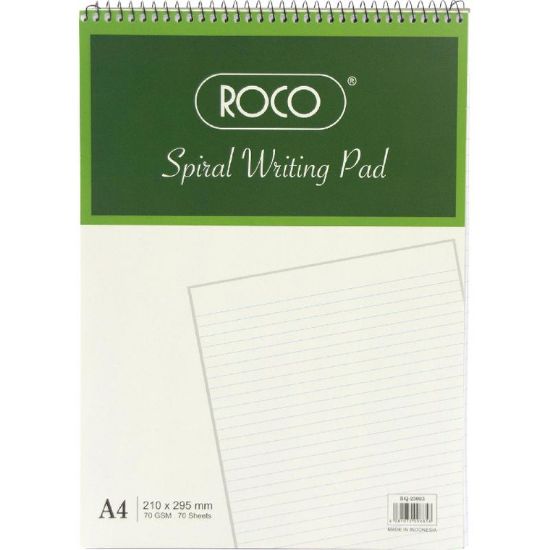 Picture of PAD WRITING SPR WHT A4 70SH / EA