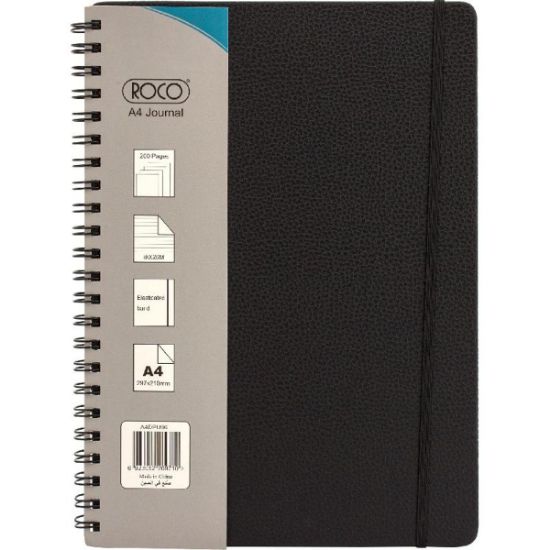 Picture of NOTEBOOK SPIRAL A4 HARD COVER / EA