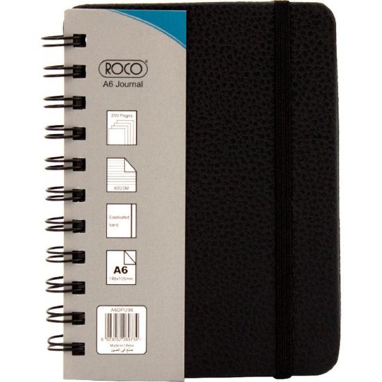 Picture of NOTEBOOK SPIRAL A6 HARD COVER / EA