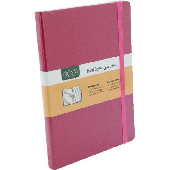 Picture of Roco Notebook
Embossed Elastic Band 14 X 20 cm 160 Pages (80 sheets)
Lined Pink / EA
