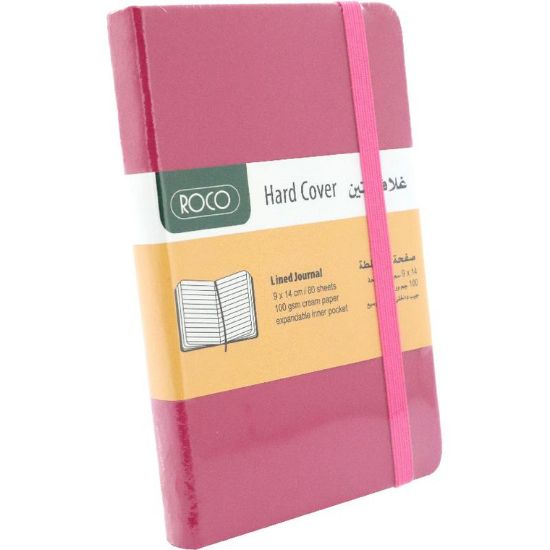 Picture of Roco Notebook
Embossed Elastic Band 9 X 14 cm 160 Pages (80 Sheets)1 Subject Lined Pink / EA