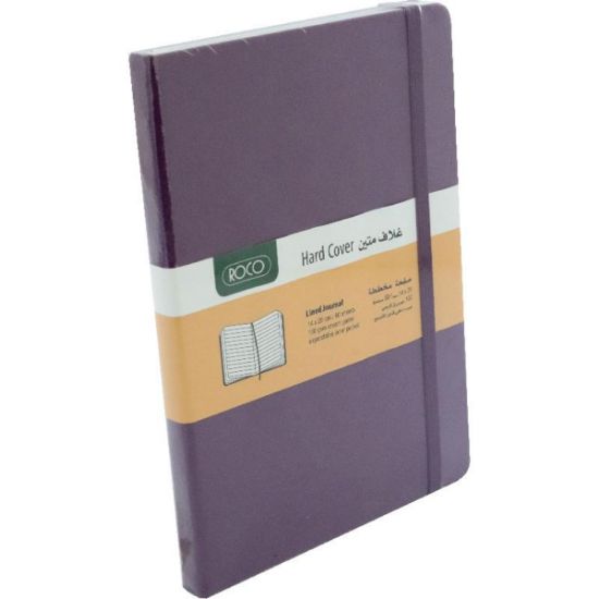 Picture of Roco Notebook
Embossed Elastic Band 14 X 20 cm 160 Pages (80 sheets)
Lined Purple / EA