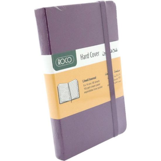 Picture of Roco Notebook
Embossed Elastic Band 9 X 14 cm 160 Pages (80 Sheets)1 Subject Lined Purple / EA