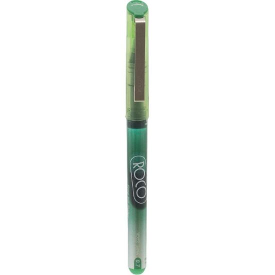 Picture of PEN ROLLER 0.7MM  CONEPOINT/ GREEN / PACK/12
