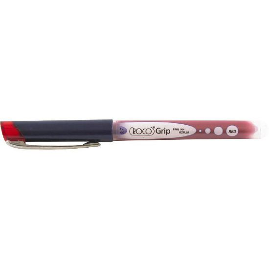 Picture of PEN ROLLER 0.7MM CONE GRIP RED / PACK/12