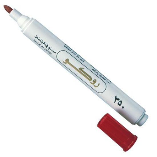 Picture of MARKER PERMANENT ROUND TIP - RED / EA