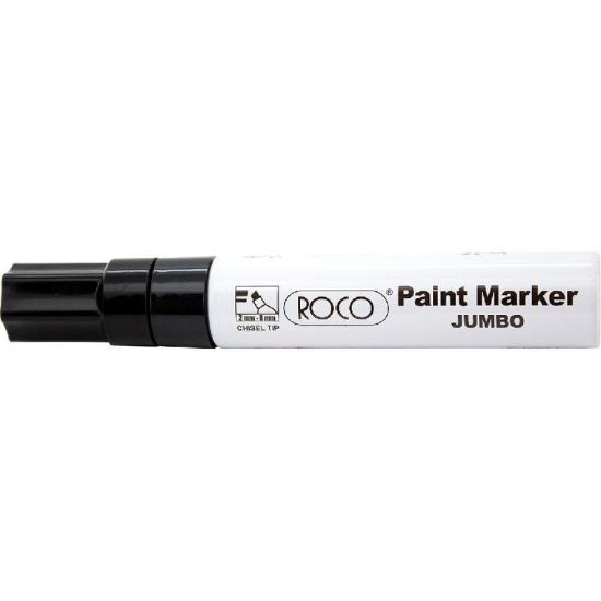 Picture of MARKER PAINT JUMBO 8MM BLACK / EA