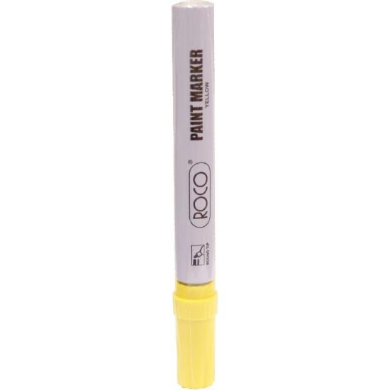 Picture of MARKER PAINT ROUND YELLOW / EA