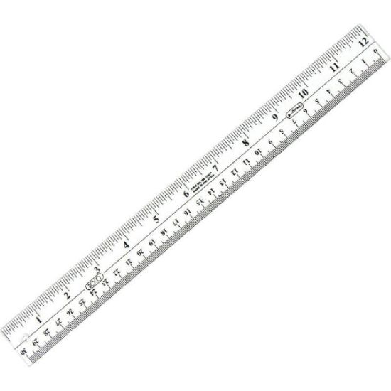 Picture of RULER PLASTIC CLEAR 30CM / EA