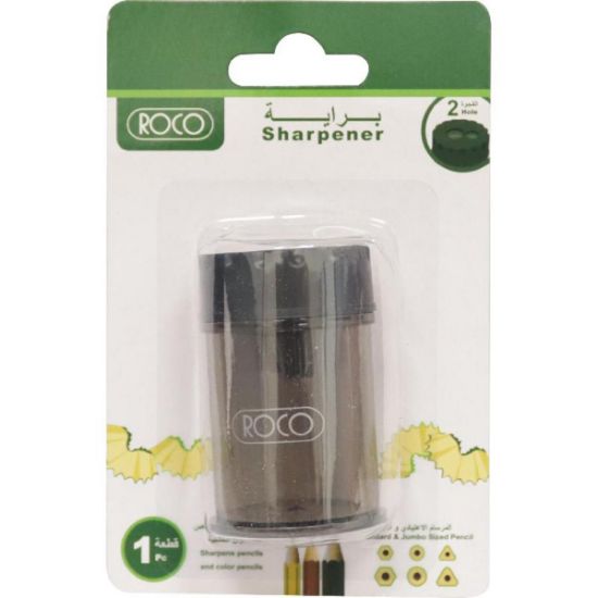 Picture of SHARPENER 2HOLE ROUND BLACK / EA