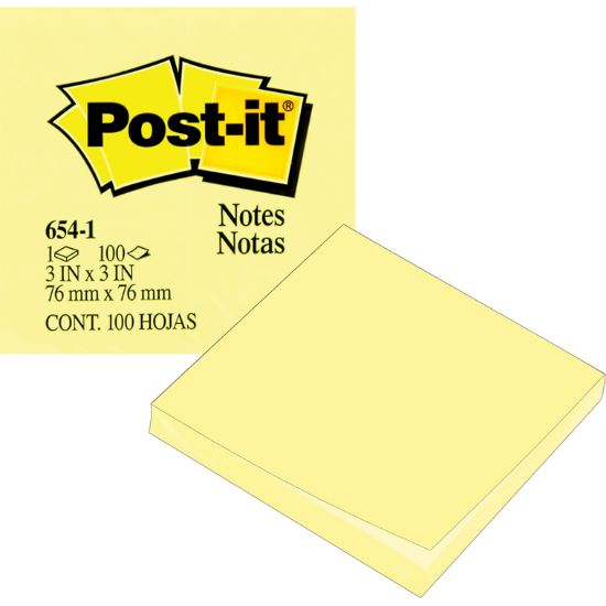 Picture of POST IT   3  X 3 "       3M  - USA MADE / MEDIUM / EA