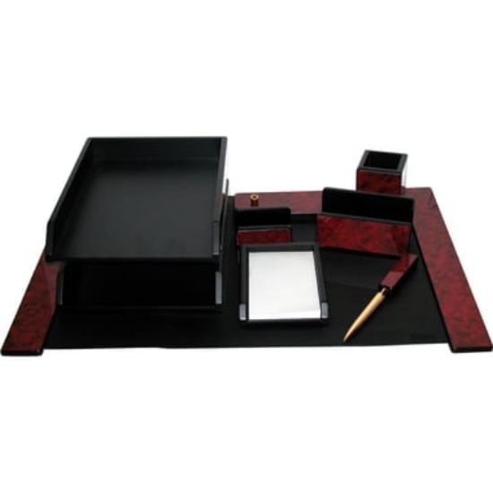 Picture of Desk Set
8 ComponentsFormica/Vinyl/WoodBrown/Marble / SET