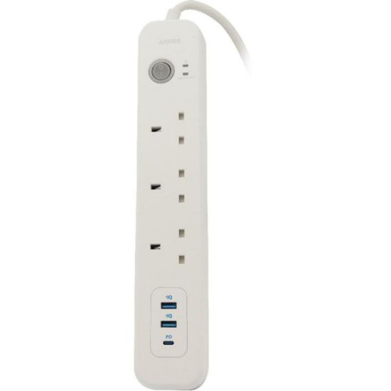 Picture of POWER EXTN 3SCT 2M 2USB/1C / EA