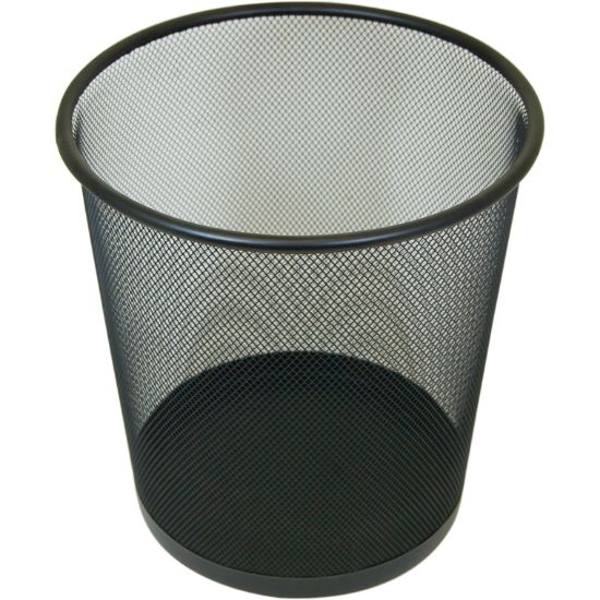 Picture of WASTEBASKET IRON MESH BLACK / EA