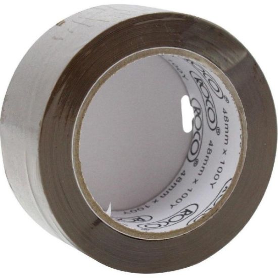 Picture of TAPE PACKAGING 2"48MMX50Y ROCO , BUFF / ROLL