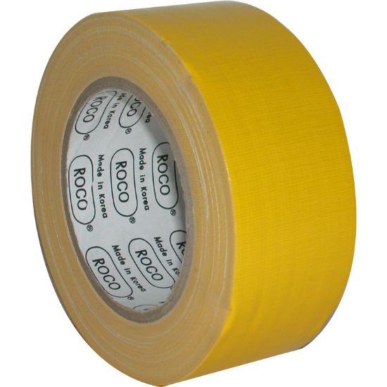 Picture of TAPE CLOTH ADH 2"X25M YELLOW / ROLL