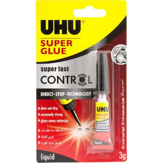 Picture of GLUE UHU SUPER GLUE 3G, UHU BRAND / EA