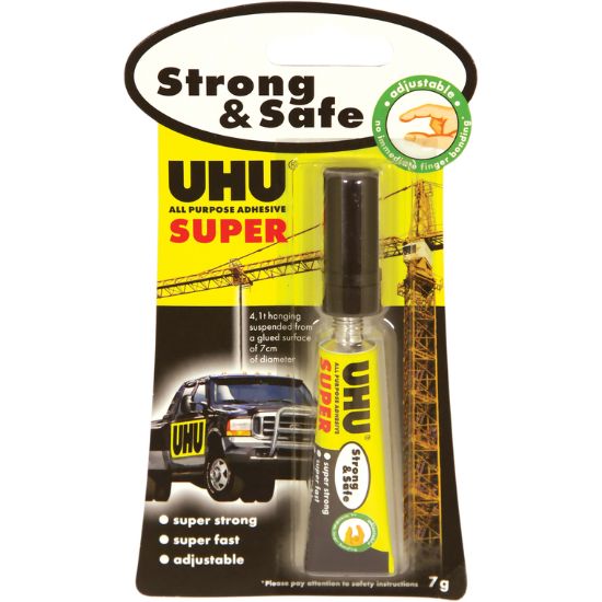 Picture of GLUE UHU SUPER STRONG & SAFE / EA