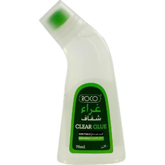 Picture of GLUE LIQUID 70 ML CLEAR, ROCO / EA