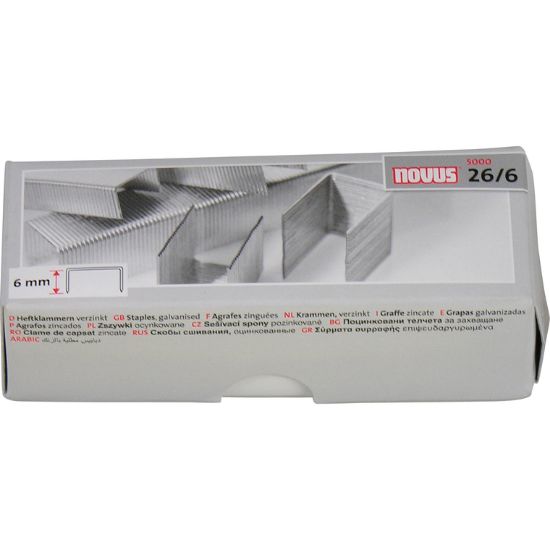 Picture of STAPLE  WIRE SIZE, 26/6  NOVUS 5000/PK / PK/5000