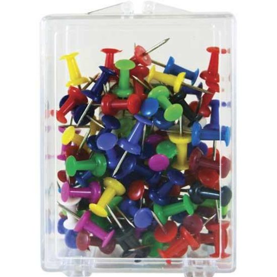 Picture of PUSHPINS PLASTIC 100PCS/PK / PK