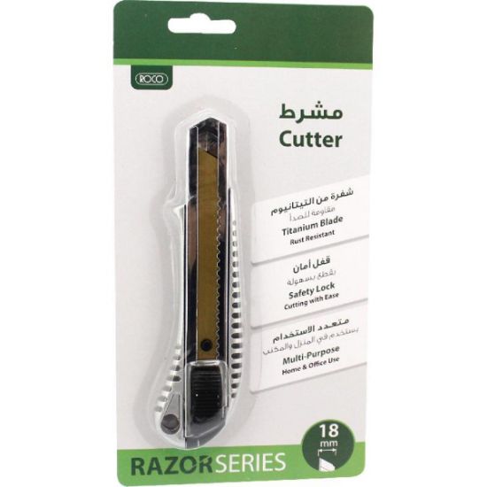 Picture of CUTTER 18MM TITANIUM ALUMINUM / EA