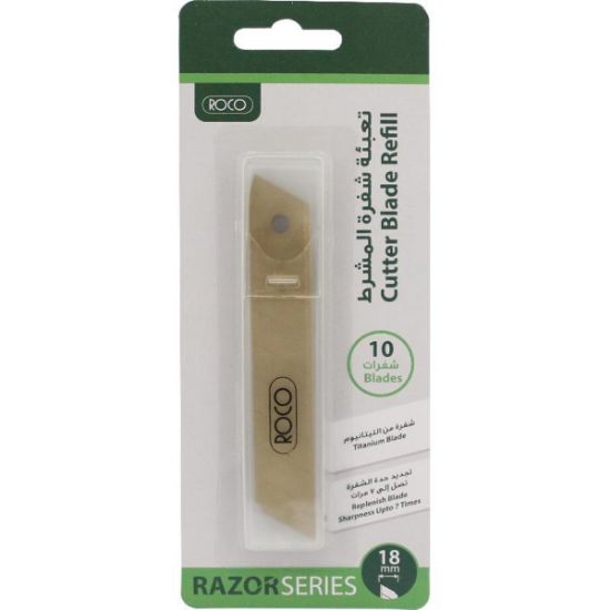 Picture of Roco Cutter Blade Refill, 18 mmTitanium for Roco ASCT18MM / PK/10