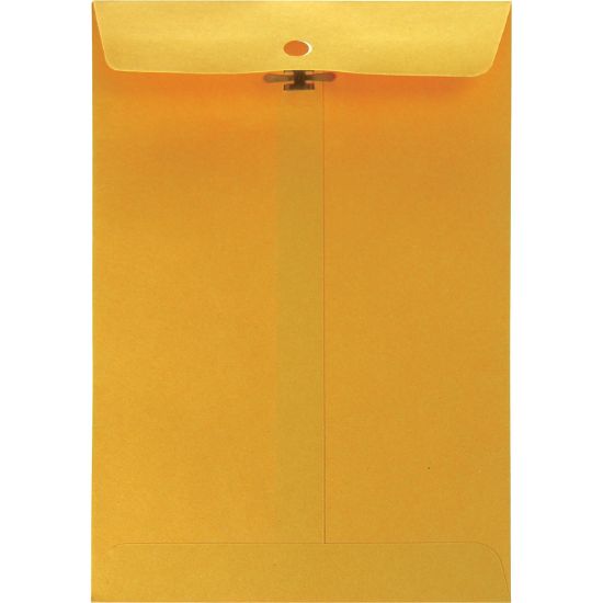 Picture of ENVELOPE CLASP 6X9" , material Kraft / PK/10