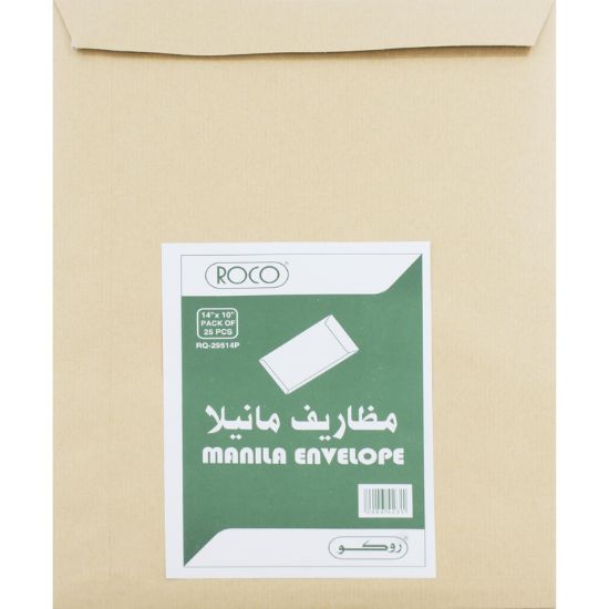 Picture of ENVELOPE MANILA 10"X14" / PK/25