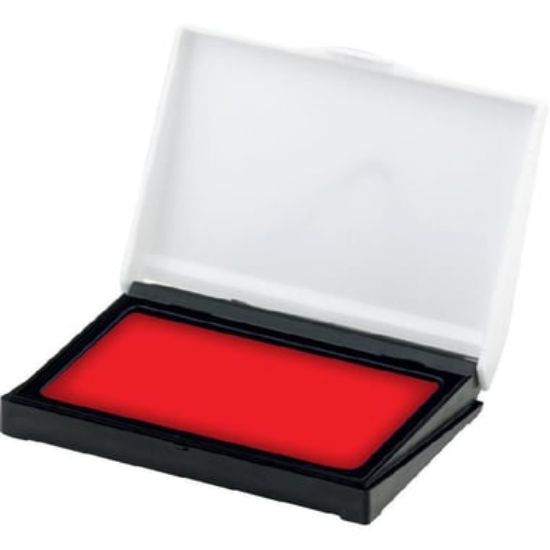 Picture of PAD STAMP 100MMX72MM RED / EA