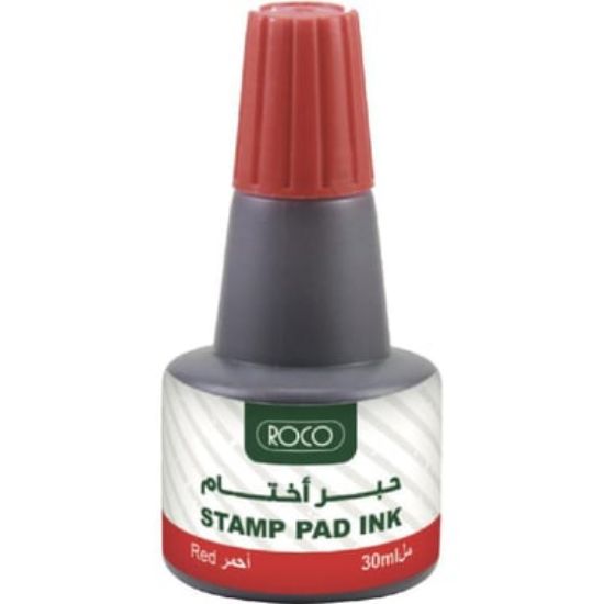 Picture of INK STAMP PAD RED 30ML / EA