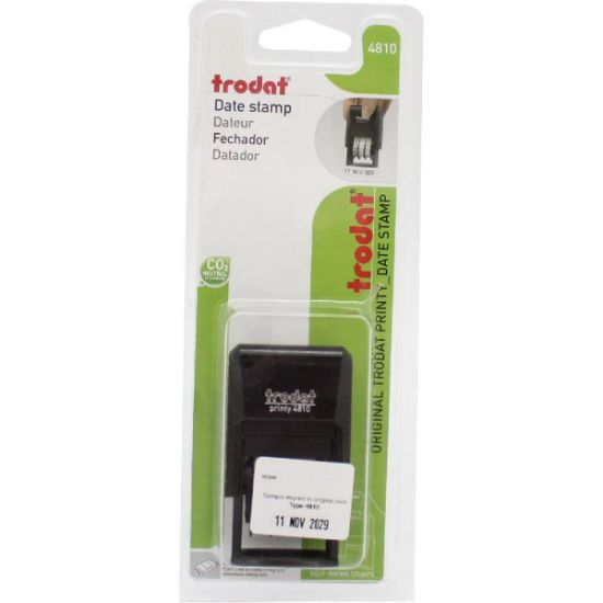 Picture of Trodat 4810 (Printy) Gregorian Dater - Self Inking
4 X 2.7 cm Date Size: 3.8 mm English / EA