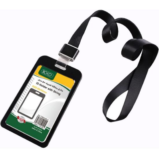 Picture of HOLDER ID ALUMINUM ALLOY BLACK / EA