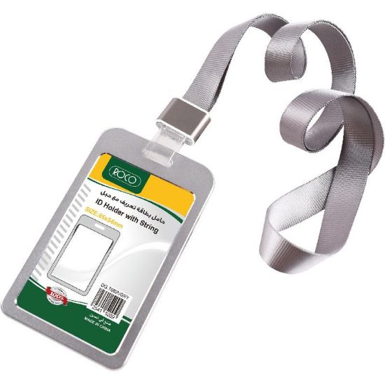 Picture of HOLDER ID ALUMINUM ALLOY GREY / EA