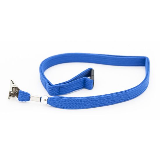 Picture of HOLDER ID STRING IRON CLIP BLUE COLOR / PACK/6